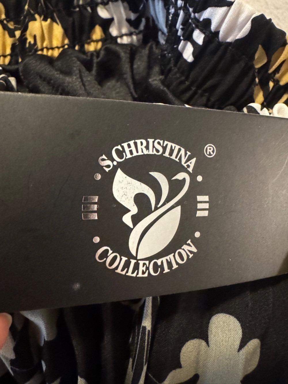 NWT S.Christina Collection Pleated Floral Mini Skirt - Picture 4 of 8